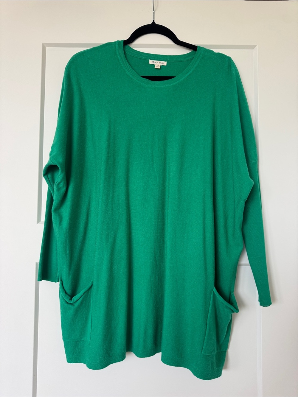 tea n rose Emerald Green tunic